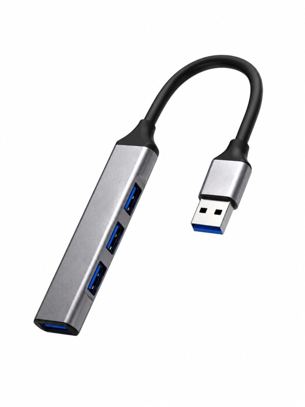 4-in-1 USB 3.0 Mini Hub Adapter
