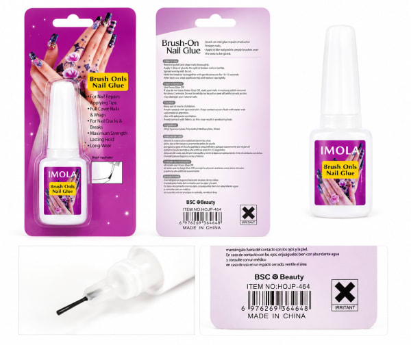 IMOLA Brush-On Nail Glue