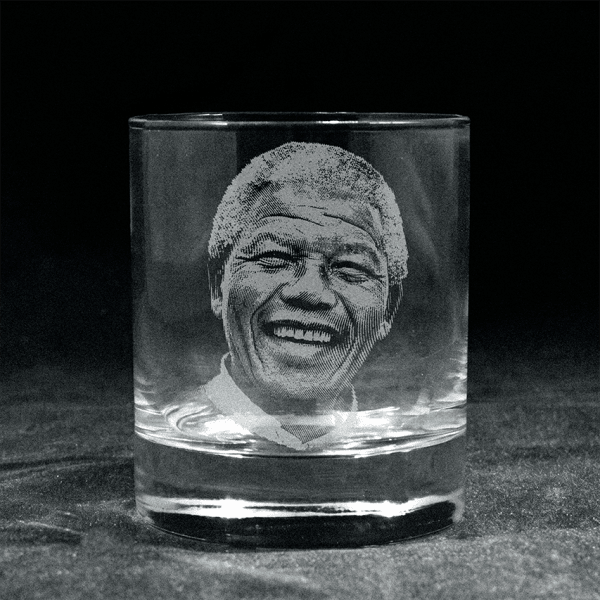 Laser Engraved Whiskey Glass Tumbler