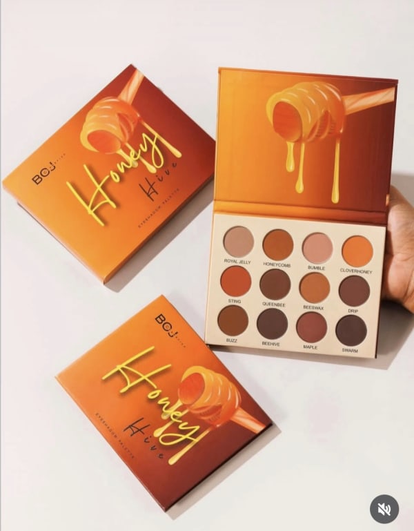 BOJ Honey Hive Nudes Eyeshadow Palette
