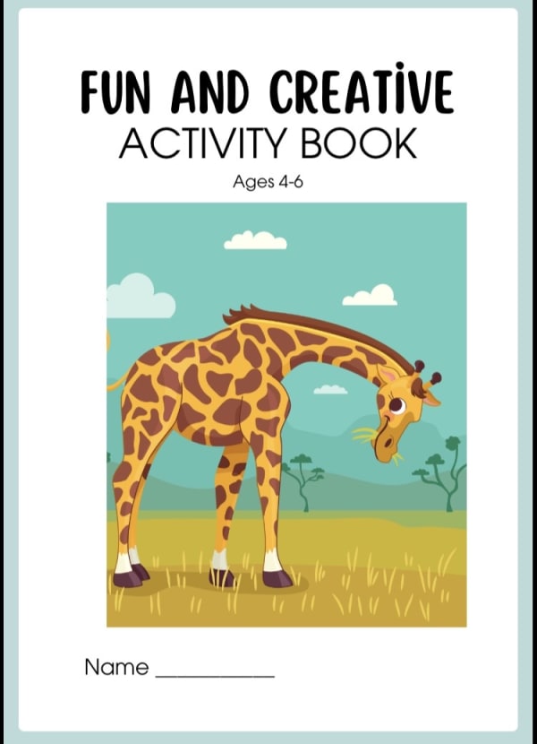 Activity book (ages 4 -6)