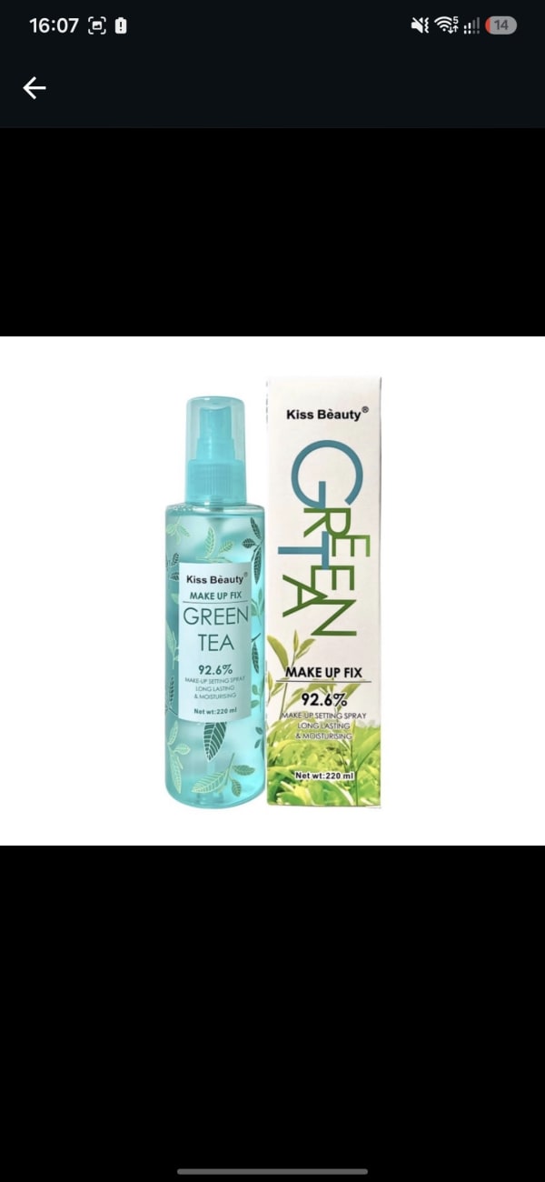 Green Tea Makeup Fix