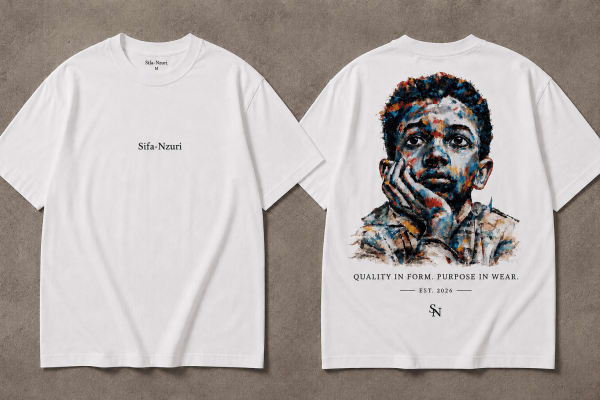 "The Origin" Oversized T-shirt