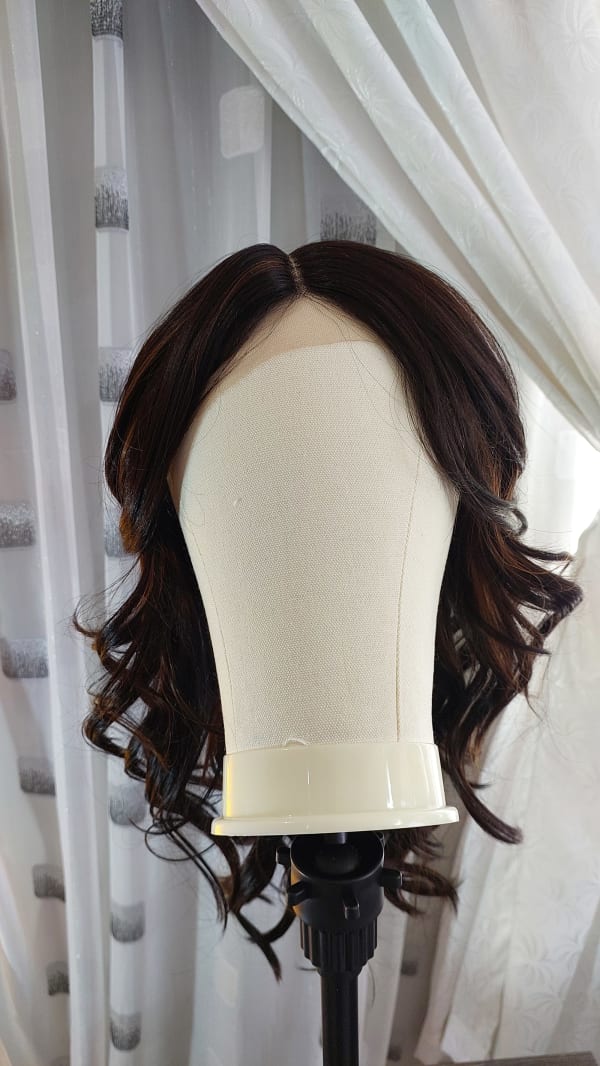 18" Layered Body Wave T-Part Wig | Japanese Futura Fibre