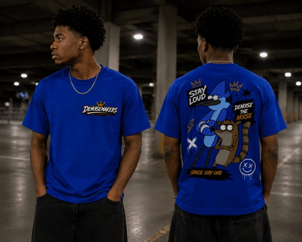 DENOISEMAKERS T-SHIRT (Blue)