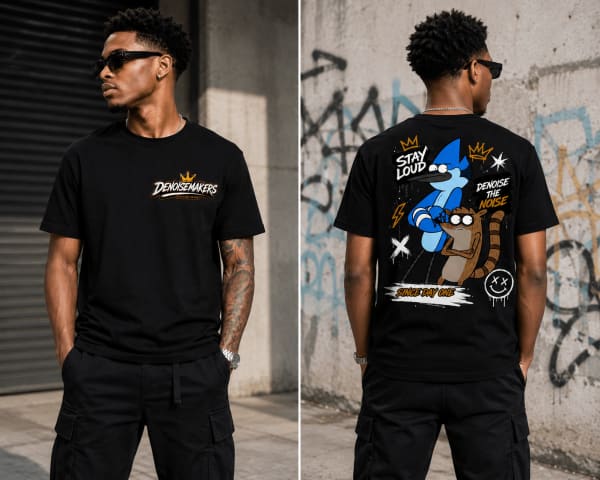 DENOISEMAKERS T-SHIRT (Black)