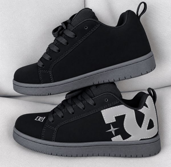 🖤 Black & Grey Street Sneakers