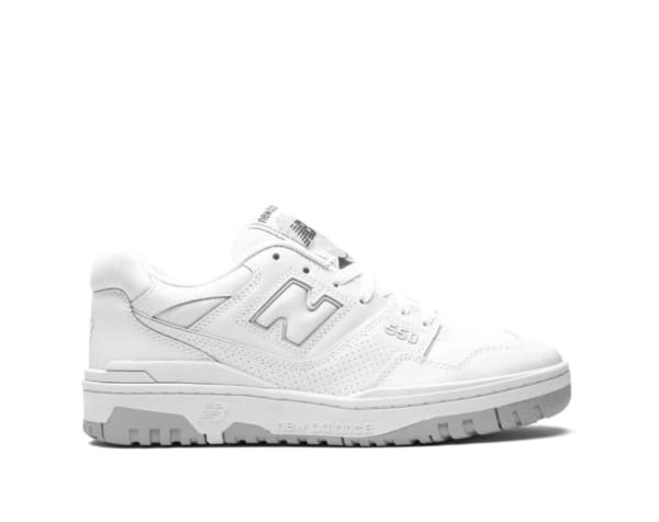 New Balance White Grey 550