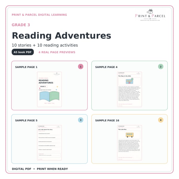 Grade 3 Reading Adventures