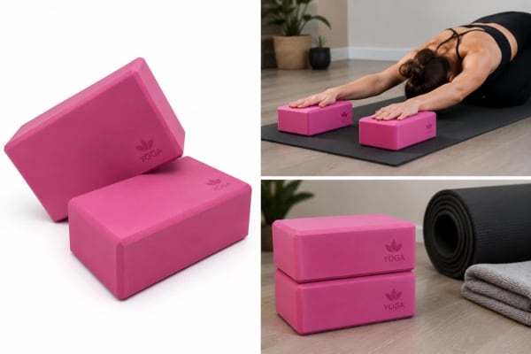 Yoga Blocks (EVA) 2- Pack