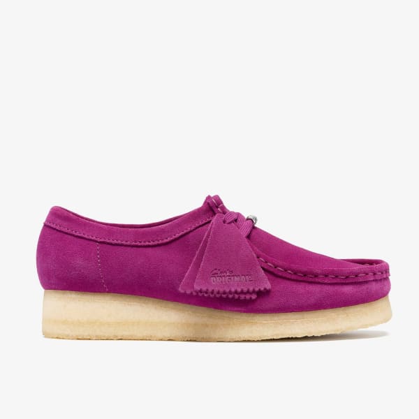Wallabee Berry Suede