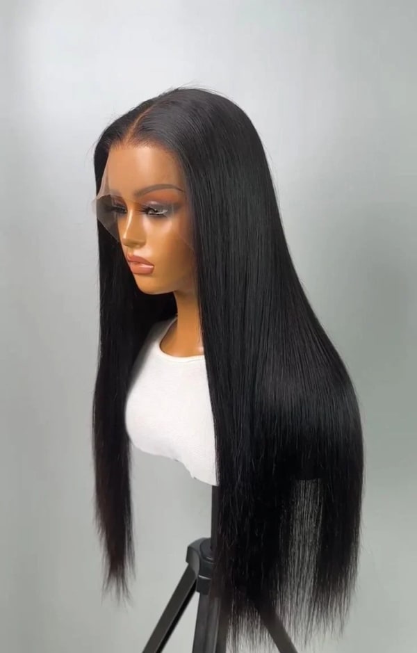 24” straight synthetic hair