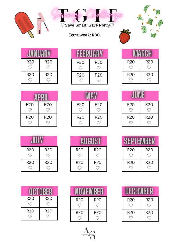 Pdf TGIF Savings Challenge