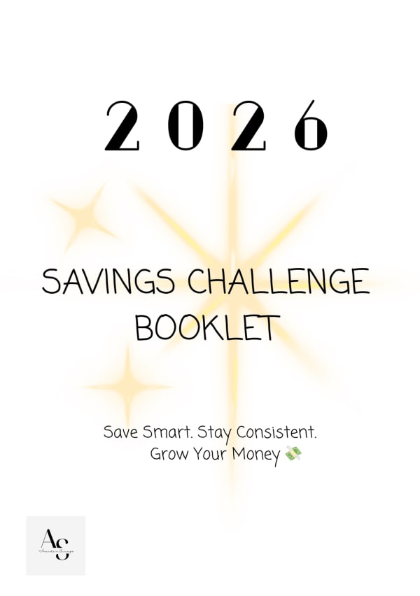 Pdf 2026 Savings Challenge Booklet
