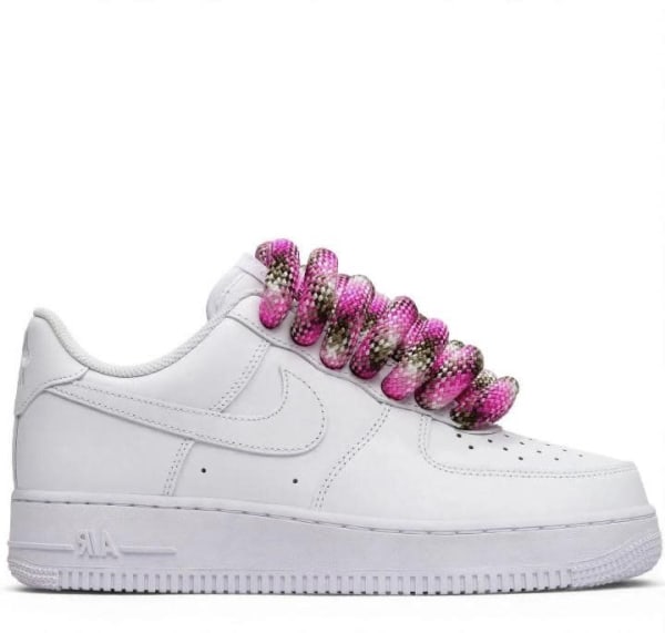 CUSTOM MULTI COLOUR ROPE LACE LADIES PINK