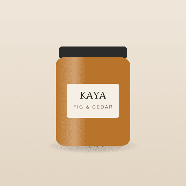 Fig & Cedar Soy Candle