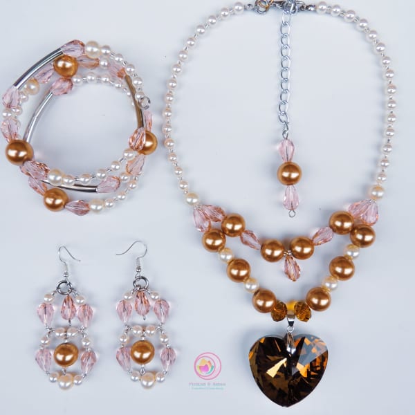 Rose gold Finesse set