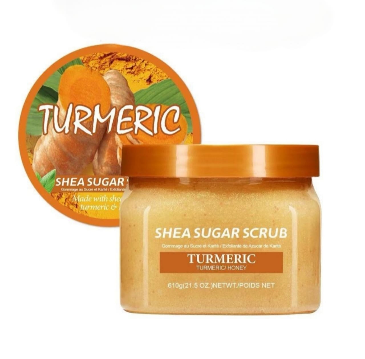 Turmeric scrub