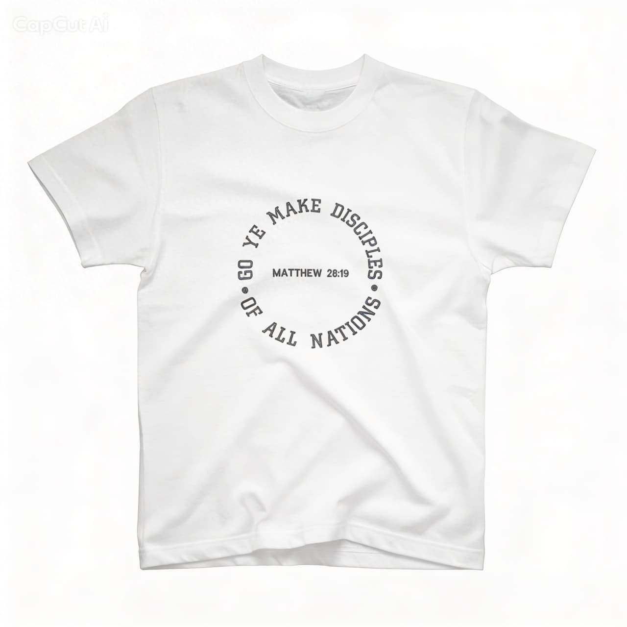 Printed White t-shirt