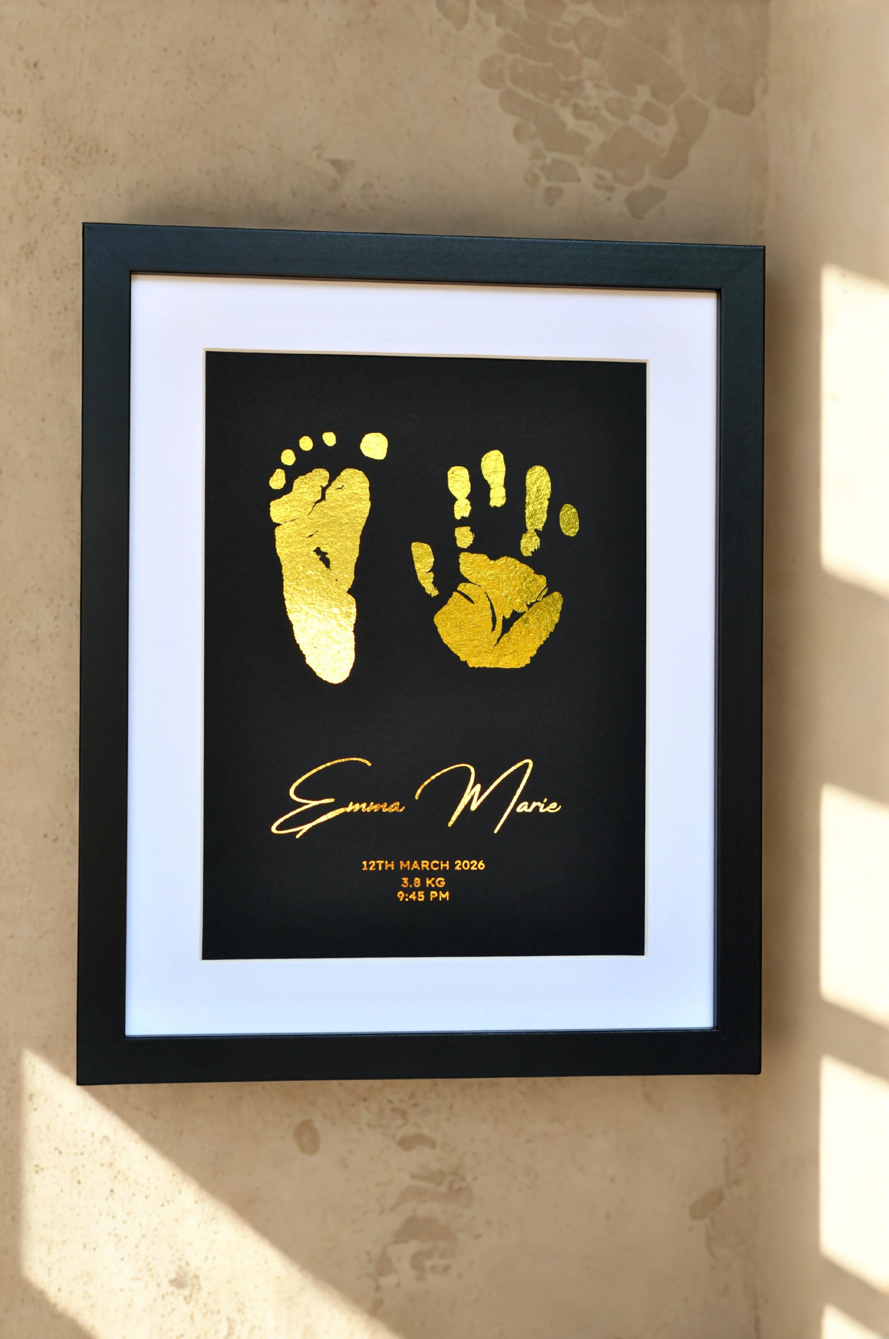 Keepsake Baby Foil Print