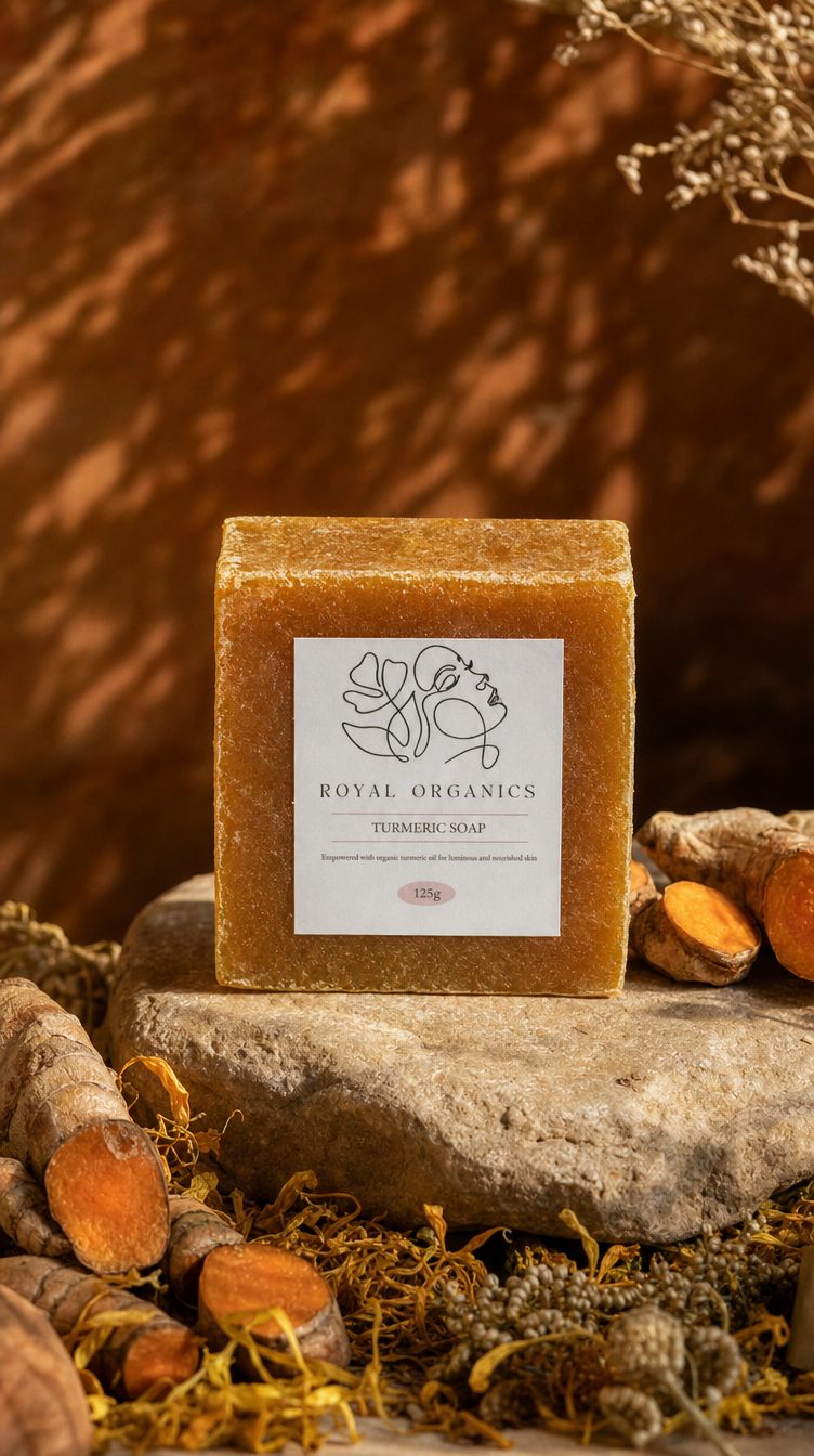 Turmeric soap