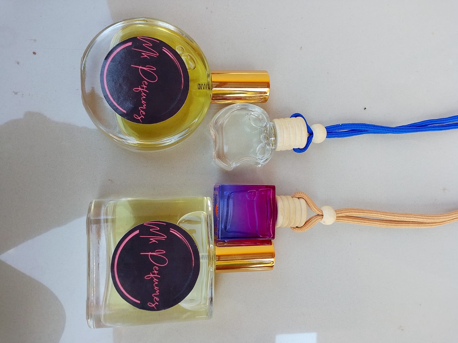 50ml Perfumes and car fragrances