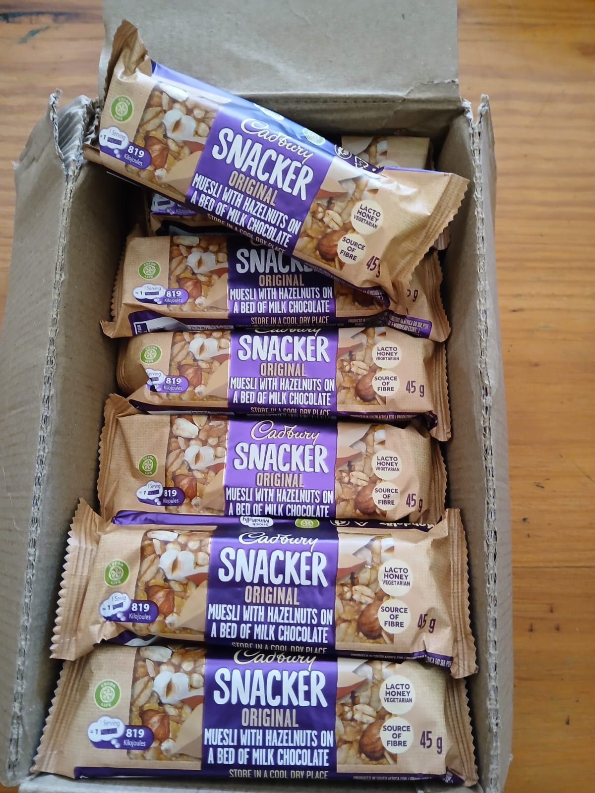 Cadbury SNACKER Original x24 BULK