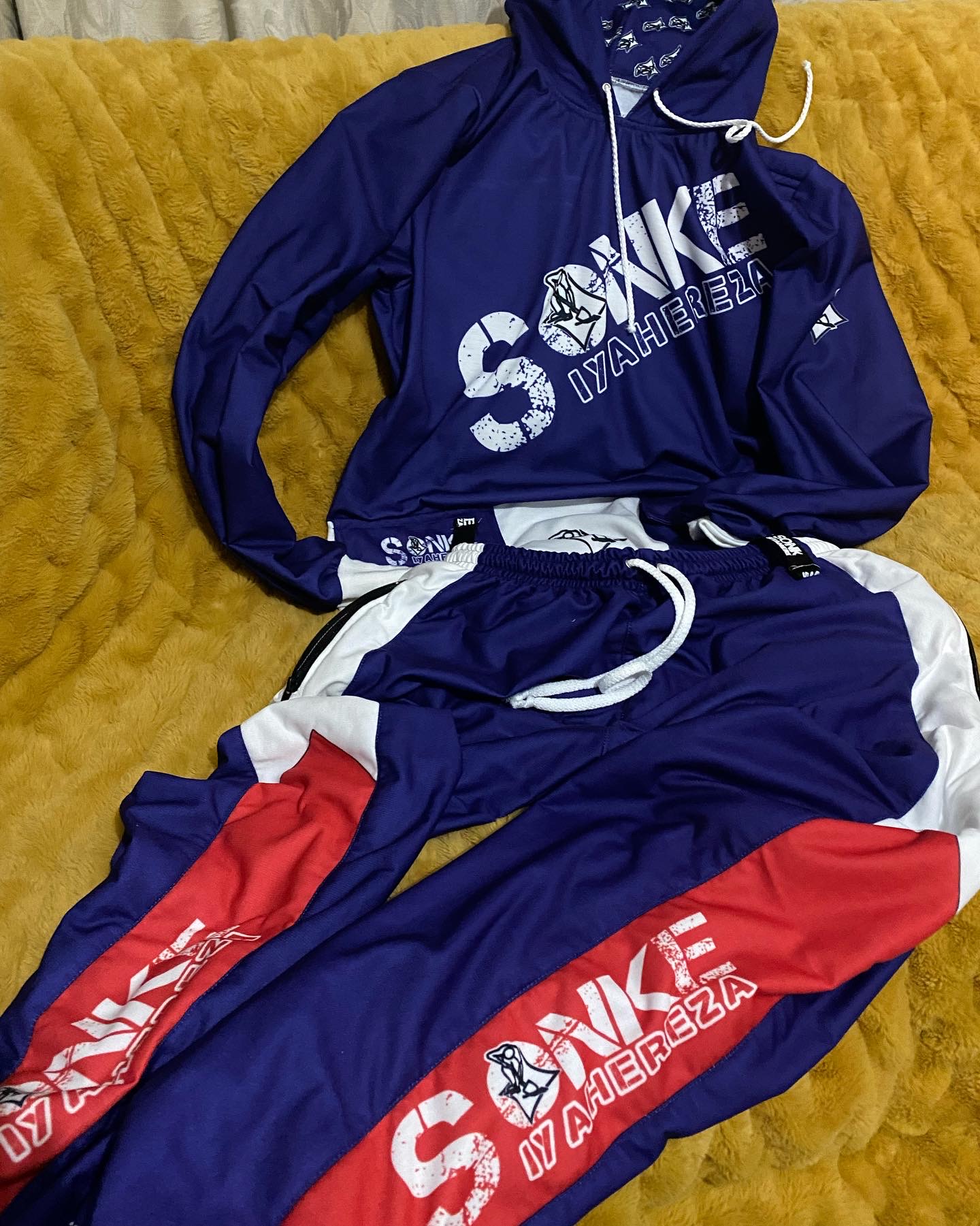Blue Sonke Siyahereza track suit