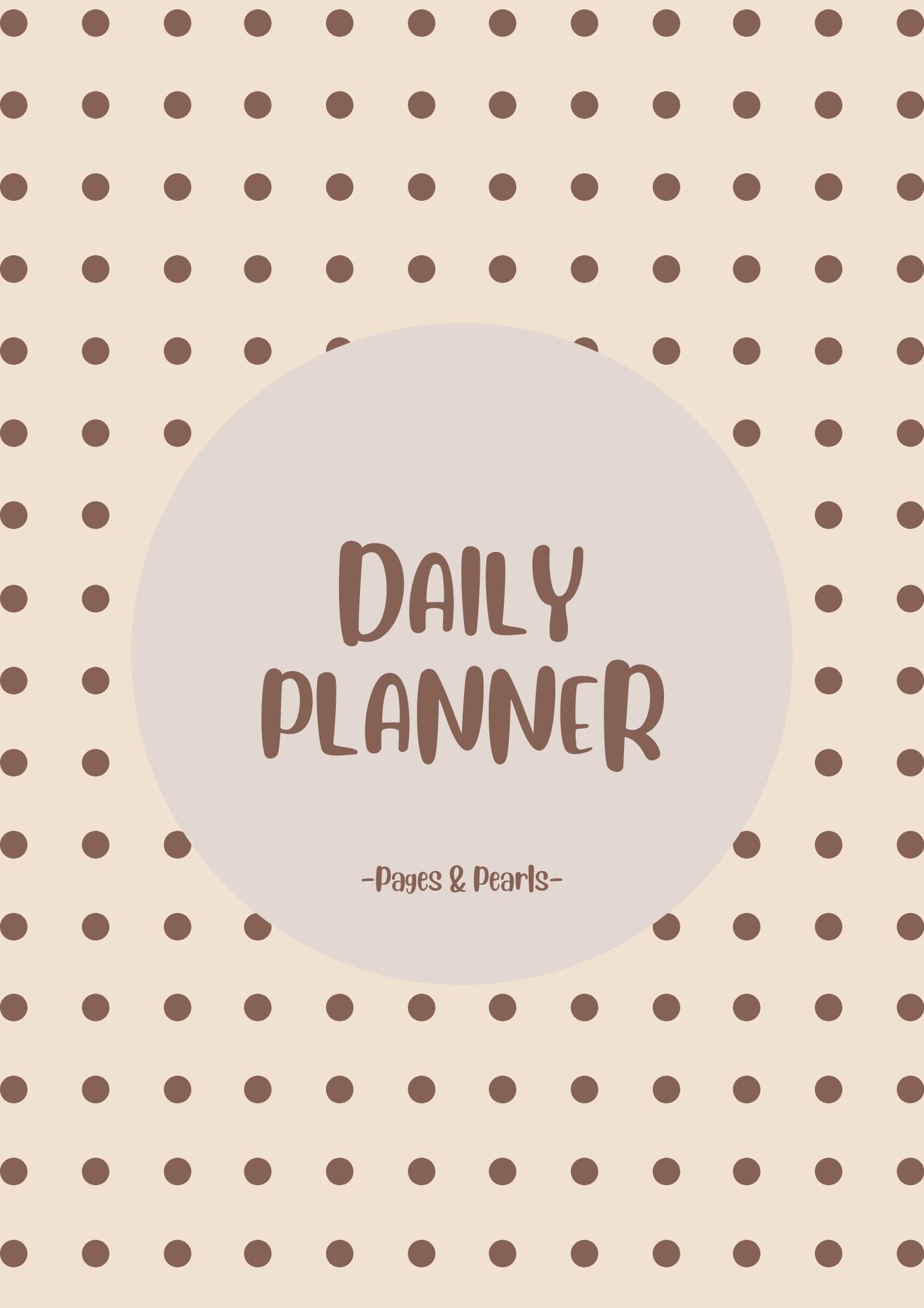65-page Day Planner