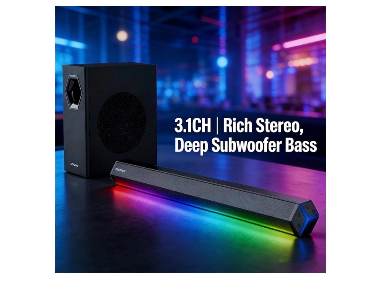 Skyworth Soundbar and Wireless Subwoofer