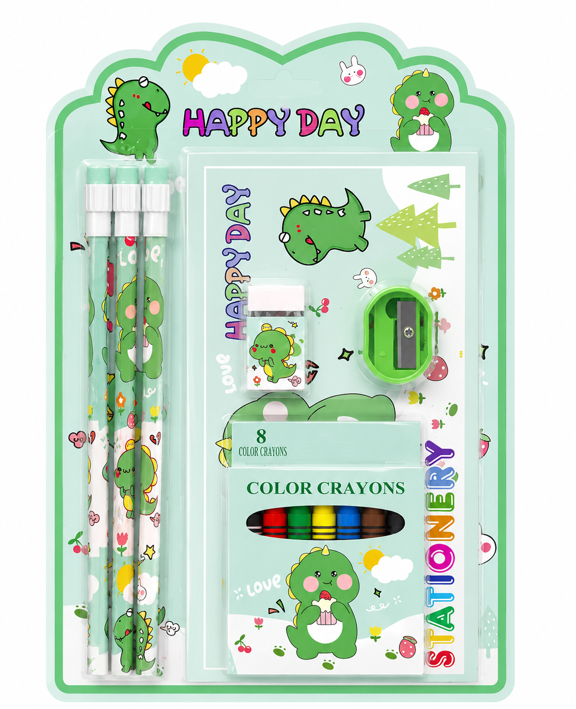 Cute Kids' Stationery Gift Set