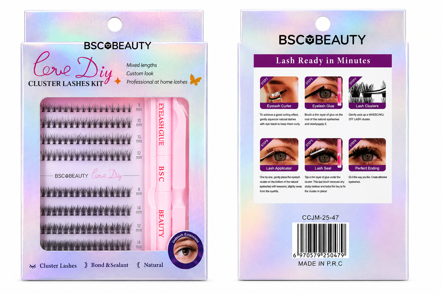 BSCO Beauty Love DIY Cluster Lashes Kit
