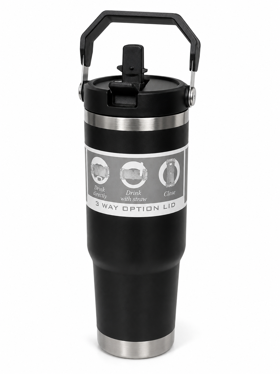 30oz (890ml) Stainless Steel Insulated Tumbler