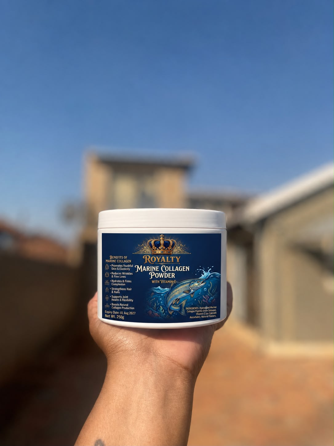 1 x 250 Pure Marine Collagen Powder
