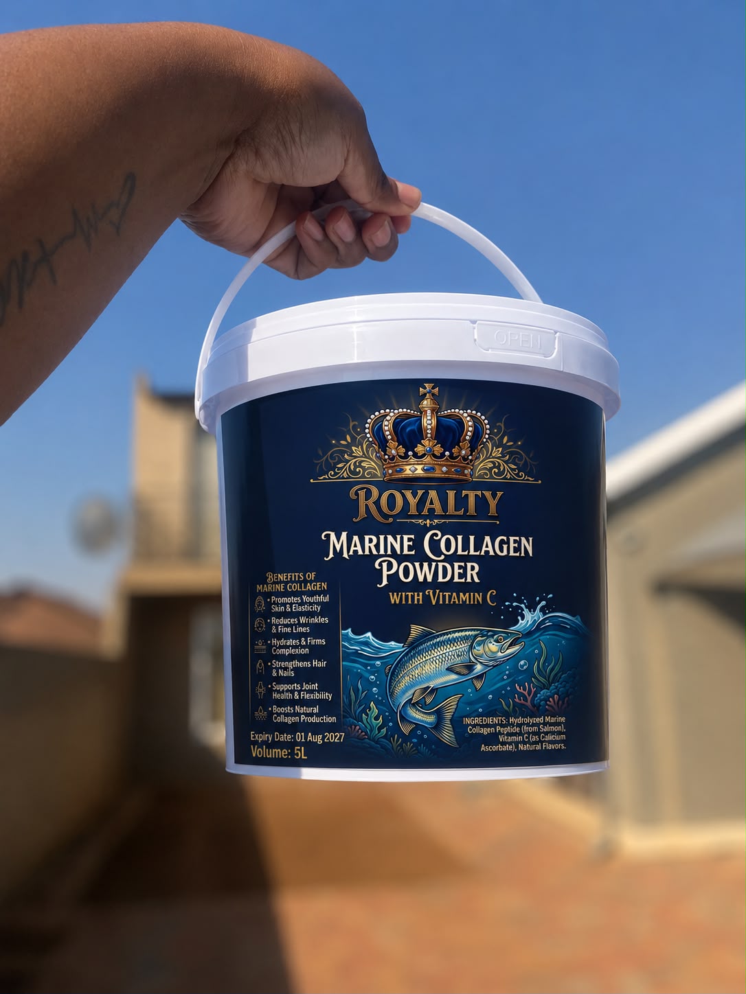 1 x 5L Marine Collagen Powder