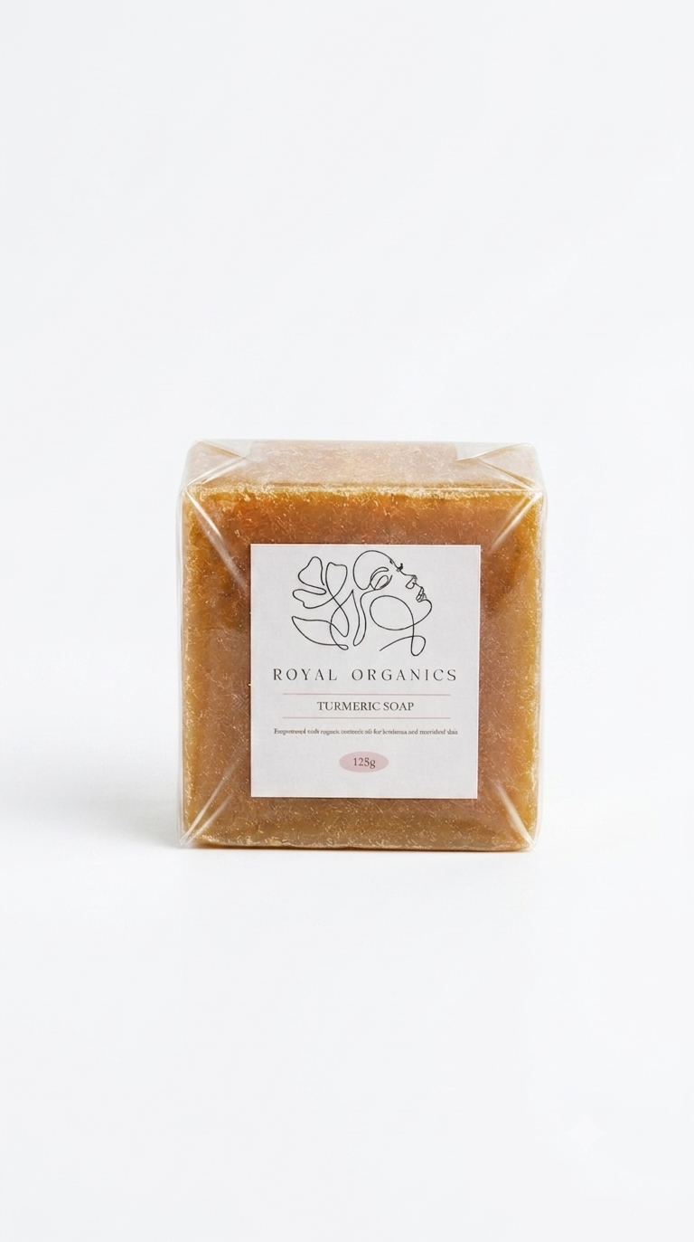 Turmeric soap