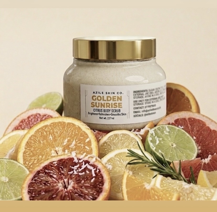 Golden Sunrise Citrus Scrub