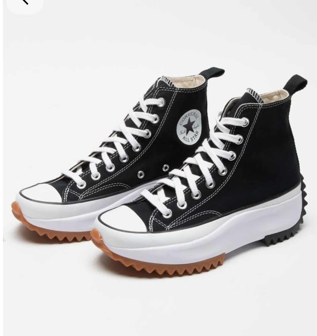 Converse Platform Lug High-Top – Black/White