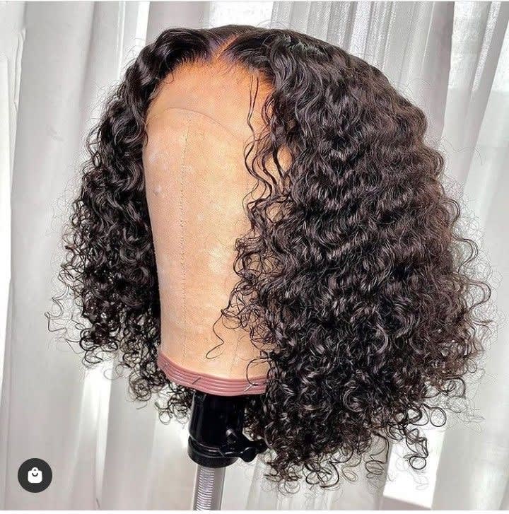 Curly Bob Wig Wash