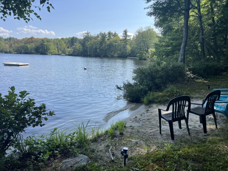 Crescent Lake waterfront view