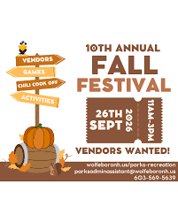 Wolfeboro's Annual Fall Festival