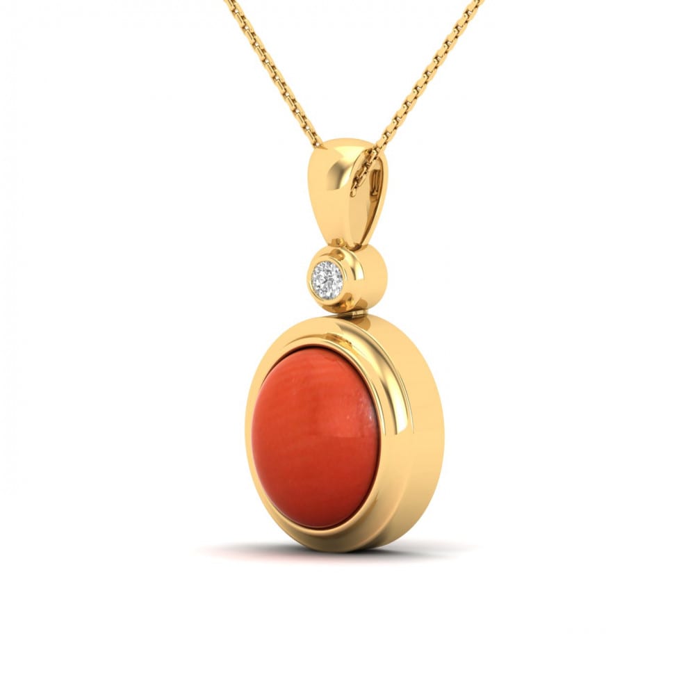 Red Coral Locket (పగడం లాకెట్)