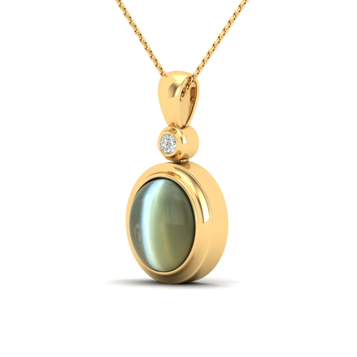 Cat's Eye Locket (వైడూర్యం లాకెట్)