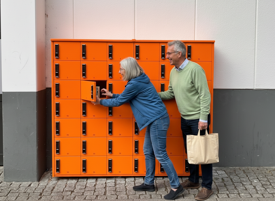 24/7 Abholstation der Pinguin Apotheke im Hochschulstadtteil Lübeck