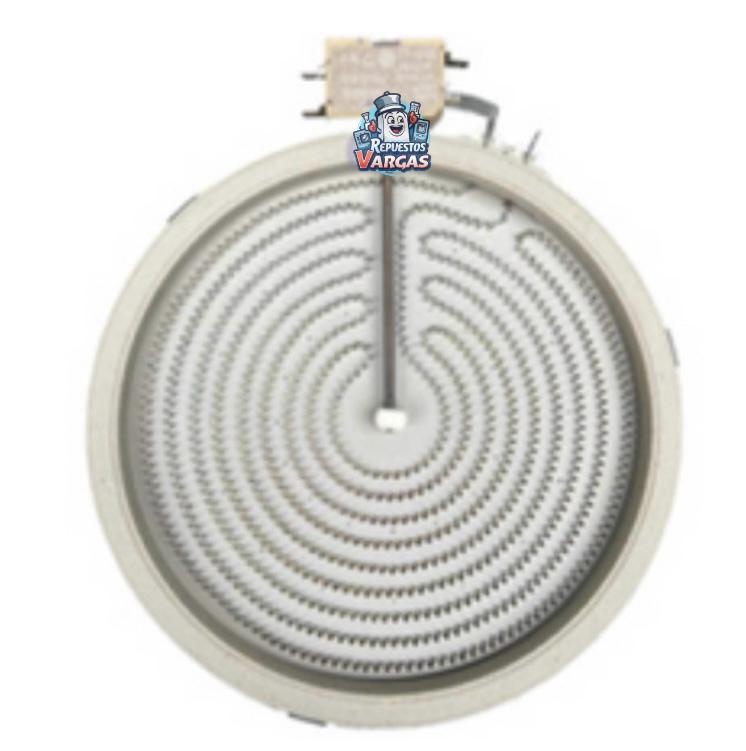 DISCO DE VITROCERAMICA 9¨ 2500w 220v