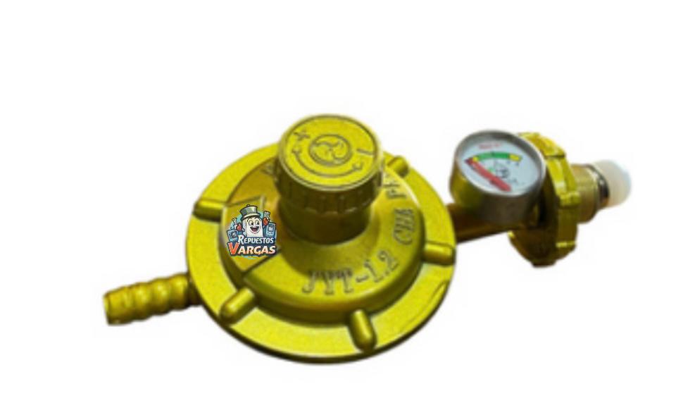 REGULADOR DE GAS CON MANOMETRO