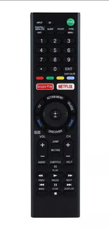 CONTROL PANTALLA SMART TV SONY