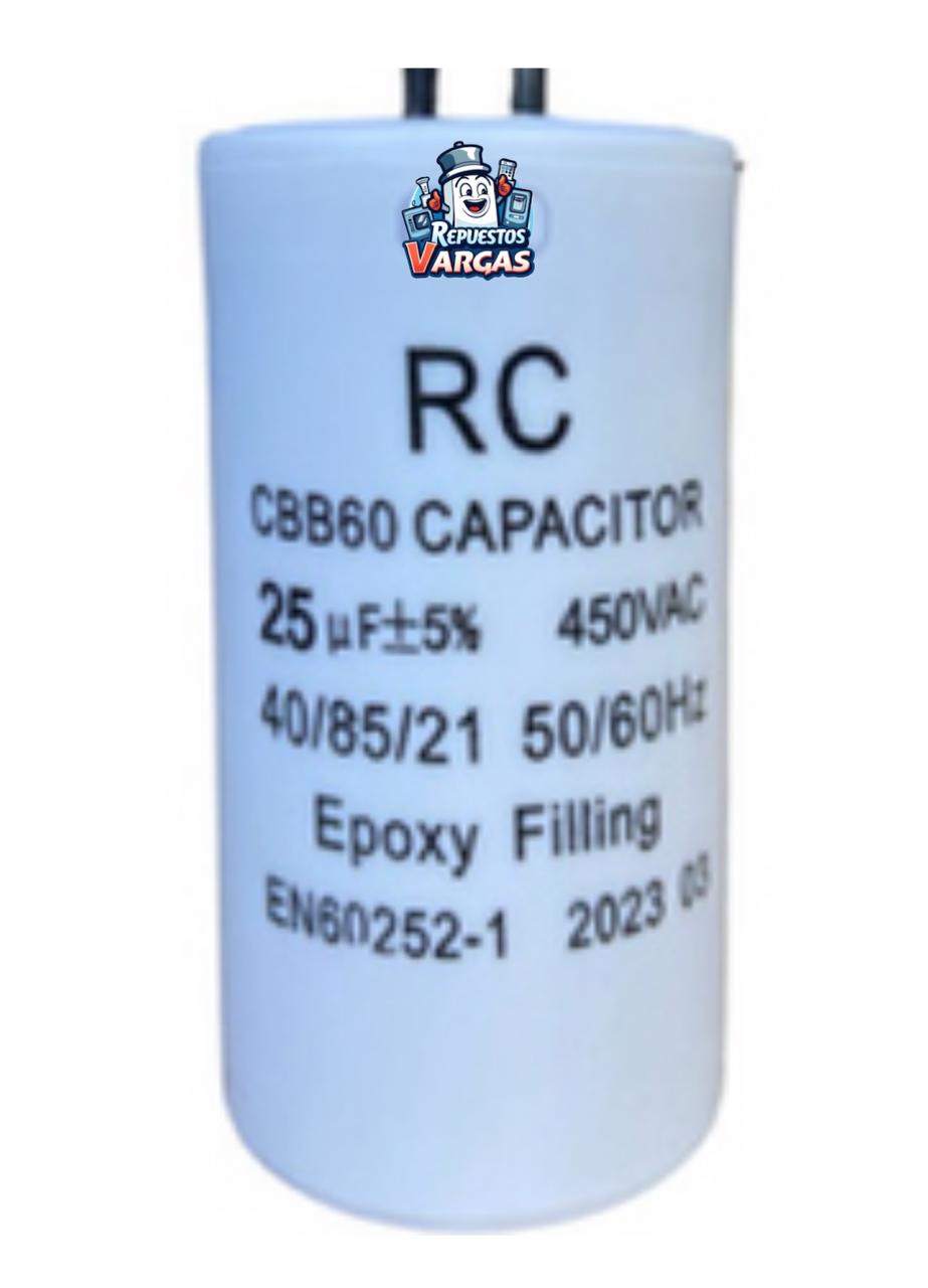CAPACITOR LAV. 25uf