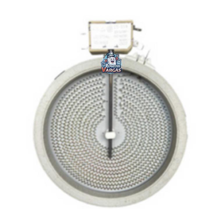 DISCO DE VITROCERAMICA 7" 1500w 220v