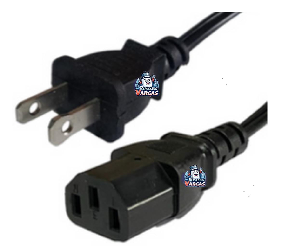 CABLE ARROCERA 3  PINES (NEGRO )